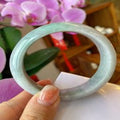 Natural Jadeite Bangle | 55mm | Width 15.3mm | #C550153000219