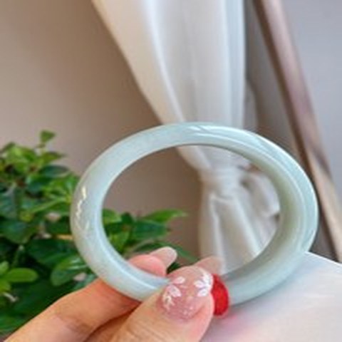 Natural Jadeite Bangle | 55mm | Width 15.3mm | #C550153000282