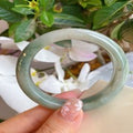 Natural Jadeite Bangle | 55.1mm | Width 12.9mm | #C551129000400