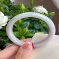Natural Jadeite Bangle | 55.3mm | Width 13.6mm | #C553136000198