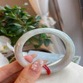 Natural Jadeite Bangle | 55.4mm | Width 16.3mm | #C554163000427
