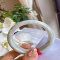Natural Jadeite Bangle | 55.4mm | Width 17.9mm | #C554179000180