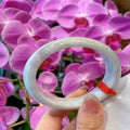 Natural Jadeite Bangle | 55.7mm | Width 15.4mm | #C557154000090