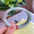 Natural Jadeite Bangle | 55.8mm | Width 12.8mm | #C558128000595