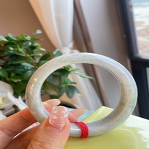 Natural Jadeite Bangle | 55.8mm | Width 15.7mm | #C558157000570