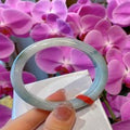 Natural Jadeite Bangle | 55.9mm | Width 13.7mm | #C559137000156