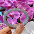 Natural Jadeite Bangle | 55.9mm | Width 14.1mm | #C559141000103