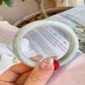 Natural Jadeite Bangle | 55.9mm | Width 14.6mm | #C559146000485