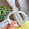 Natural Jadeite Bangle | 56.6mm | Width 12.7mm | #C566127000640