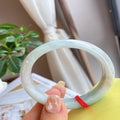 Natural Jadeite Bangle | 56.6mm | Width 14mm | #C566140000575