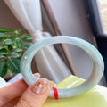 Natural Jadeite Bangle | 56.6mm | Width 14.1mm | #C566141000576