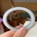 Natural Jadeite Bangle | 56.7mm | Width 13.9mm | #C567139000231