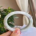 Natural Jadeite Bangle | 56.7mm | Width 14.2mm | #C567142000265