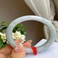 Natural Jadeite Bangle | 57mm | Width 12.7mm | #C570127000309