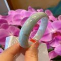 Natural Jadeite Bangle | 57.2mm | Width 13.1mm | #C572131000045