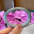 Natural Jadeite Bangle | 57.3mm | Width 12.5mm | #C573125000344