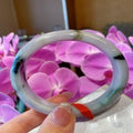 Natural Jadeite Bangle | 57.3mm | Width 15.6mm | #C573156000488