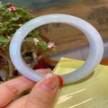 Natural Jadeite Bangle | 57.6mm | Width 14.7mm | #C576147000528
