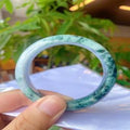Natural Jadeite Bangle | 58mm | Width 14.4mm | #C580144000050
