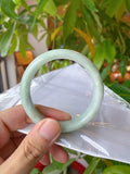 Natural Jadeite Bangle | 58.1mm | Width 15.6mm | #C581156000351