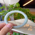 Natural Jadeite Bangle | 58.2mm | Width 13.7mm | #C582137000241