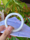 Natural Jadeite Bangle | 58.2mm | Width 16.3mm | #C582163000015