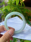 Natural Jadeite Bangle | 58.3mm | Width 12.9mm | #C583129000505