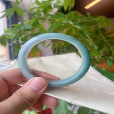 Natural Jadeite Bangle | 58.3mm | Width 13.1mm | #C583131000228