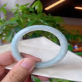 Natural Jadeite Bangle | 58.3mm | Width 13.8mm | #C583138000258