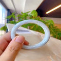Natural Jadeite Bangle | 58.3mm | Width 14.1mm | #C583141000201