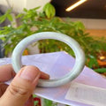 Natural Jadeite Bangle | 58.3mm | Width 14.9mm | #C583149000095