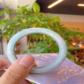 Natural Jadeite Bangle | 58.5mm | Width 14mm | #C585140000368