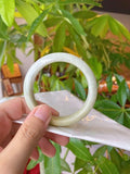 Natural Jadeite Bangle | 58.5mm | Width 14.5mm | #C585145000240