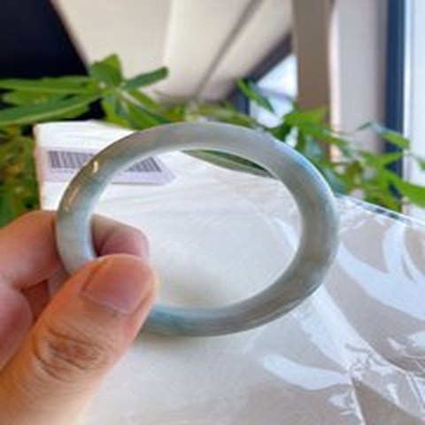 Natural Jadeite Bangle | 58.5mm | Width 15.5mm | #C585155000428