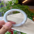 Natural Jadeite Bangle | 58.6mm | Width 16.1mm | #C586161000246