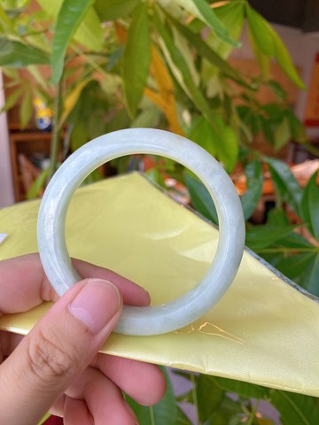 Natural Jadeite Bangle | 58.7mm | Width 13.3mm | #C587133000613