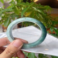Natural Jadeite Bangle | 58.7mm | Width 14.6mm | #C587146000346