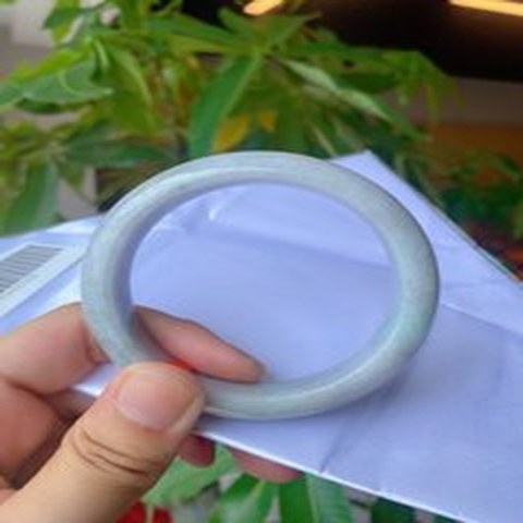 Natural Jadeite Bangle | 58.7mm | Width 15.3mm | #C587153000298
