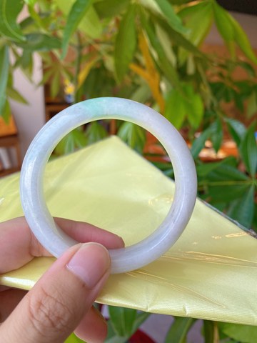 Natural Jadeite Bangle | 58.8mm | Width 13.8mm | #C588138000587