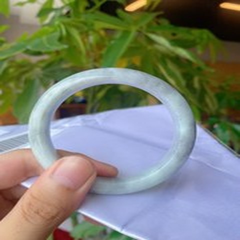 Natural Jadeite Bangle | 58.8mm | Width 14.1mm | #C588141000503