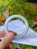 Natural Jadeite Bangle | 58.8mm | Width 14.2mm | #C588142000040