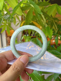 Natural Jadeite Bangle | 58.9mm | Width 14mm | #C589140000210