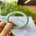 Natural Jadeite Bangle | 58.9mm | Width 14.3mm | #C589143000148