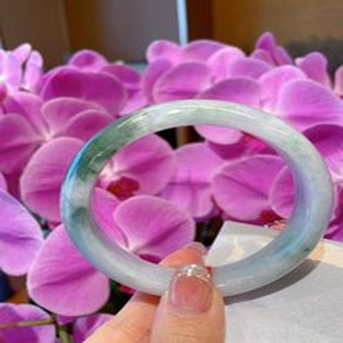 Natural Jadeite Bangle | 59mm | Width 14.6mm | #C590146000365