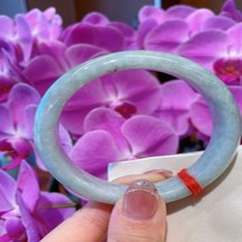 Natural Jadeite Bangle | 59mm | Width 14.7mm | #C590147000262
