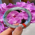 Natural Jadeite Bangle | 59mm | Width 14.7mm | #C590147000287