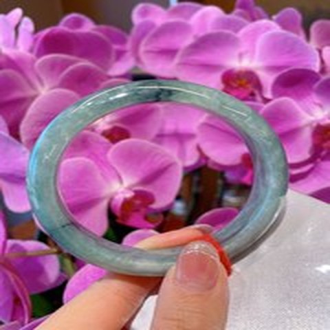 Natural Jadeite Bangle | 59mm | Width 15mm | #C590150000283