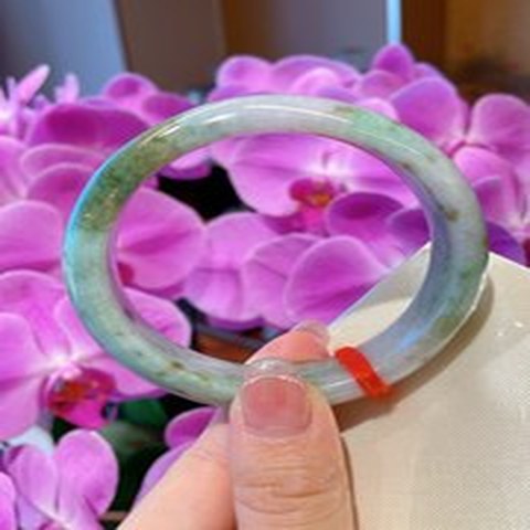 Natural Jadeite Bangle | 59.1mm | Width 15.7mm | #C591157000323