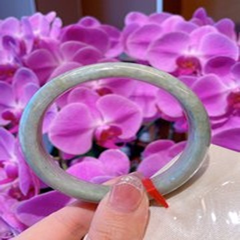 Natural Jadeite Bangle | 59.2mm | Width 13.6mm | #C592136000227