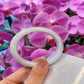 Natural Jadeite Bangle | 54.7mm | Width 14.8mm | #L547148000035